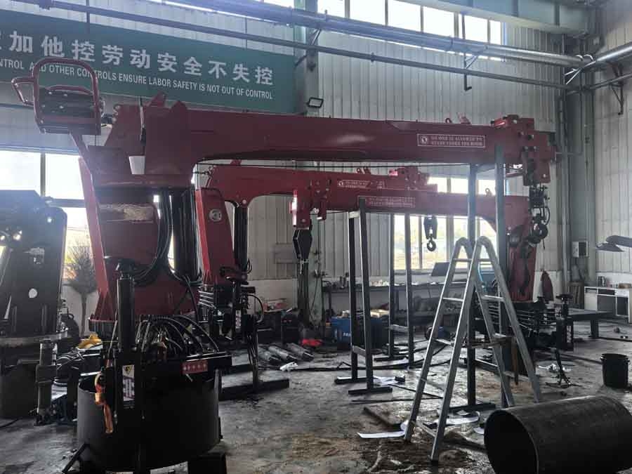 挖抓船吊固定吊車載吊總成